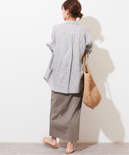 JOURNAL STANDARD relume（ジャーナルスタンダード　レリューム）の「《追加3》MVSコットンタイトスカート（スカート・レディース・ブラック/ライトグレー/グレー・FREE）」の13枚目の写真