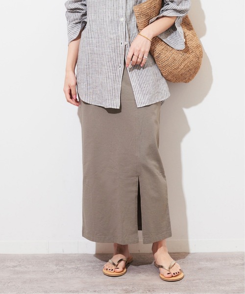 JOURNAL STANDARD relume（ジャーナルスタンダード　レリューム）の「《追加3》MVSコットンタイトスカート（スカート・レディース・ブラック/ライトグレー/グレー・FREE）」の14枚目の写真