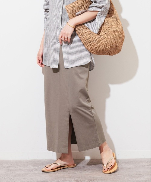 JOURNAL STANDARD relume（ジャーナルスタンダード　レリューム）の「《追加3》MVSコットンタイトスカート（スカート・レディース・ブラック/ライトグレー/グレー・FREE）」の15枚目の写真