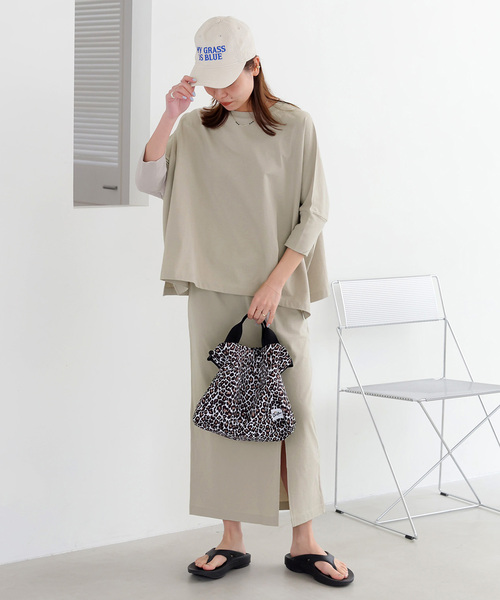 JOURNAL STANDARD relume（ジャーナルスタンダード　レリューム）の「《追加3》MVSコットンタイトスカート（スカート・レディース・ブラック/ライトグレー/グレー・FREE）」の18枚目の写真