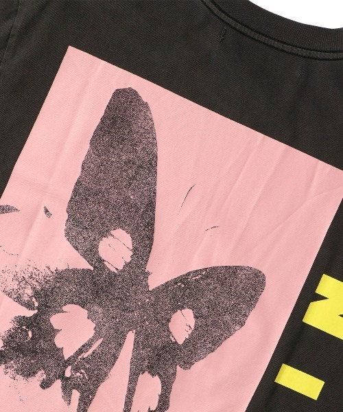 UNION（UNION TOKYO）（ユニオン）の「UNION TOKYO BUTTERFLY TEE ユニオントーキョー（Tシャツ/カットソー・メンズ・ホワイト/ブラック・XX-LARGE/X-LARGE/LARGE/MEDIUM/SMALL）」の10枚目の写真