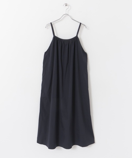 セール】『UR TECH POLIsh POLI』撥水ギャザーキャミワンピース