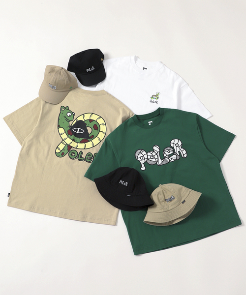 POLeR(ポーラー)の「POLeR / ポーラー 別注 RYO SEJIRI HAT(ハット・メンズ・ブラック/ベージュ・FREE)」の3枚目の写真