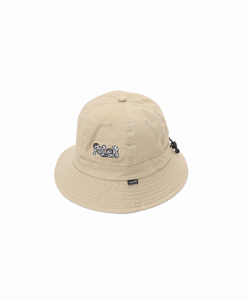 POLeR(ポーラー)の「POLeR / ポーラー 別注 RYO SEJIRI HAT(ハット・メンズ・ブラック/ベージュ・FREE)」の15枚目の写真