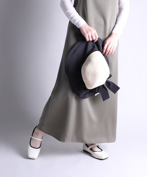 shoes365(シューズスリーシックスファイヴ)の「【shoes365】スクエアトゥのバックル付きパンプス(パンプス・レディース・ブラック/オフホワイト・23.0cm/23.5cm/24.0cm/24.5cm/25.0cm/22.5cm)」の10枚目の写真