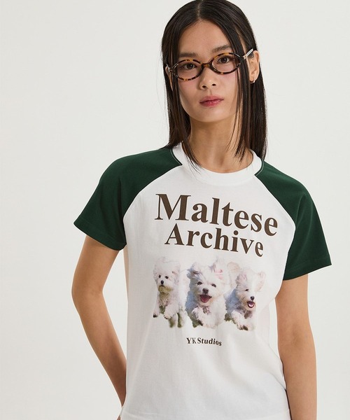 【UNISEX】Wai Kei／マルチーズラグランT（Tシャツ/カットソー）｜WaiKei（ワイケイ）