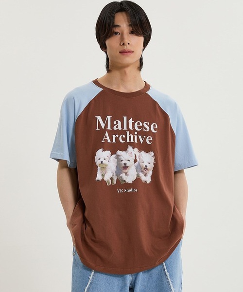 【UNISEX】Wai Kei／マルチーズラグランT（Tシャツ/カットソー）｜WaiKei（ワイケイ）
