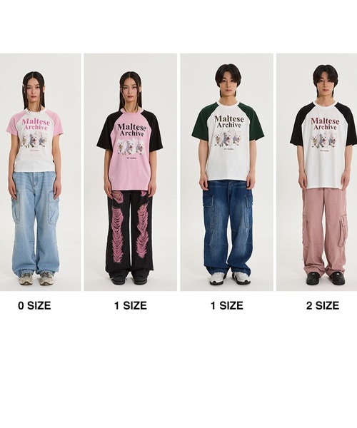 【UNISEX】Wai Kei／マルチーズラグランT（Tシャツ/カットソー）｜WaiKei（ワイケイ）