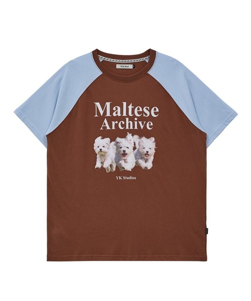 【UNISEX】Wai Kei／マルチーズラグランT（Tシャツ/カットソー）｜WaiKei（ワイケイ）