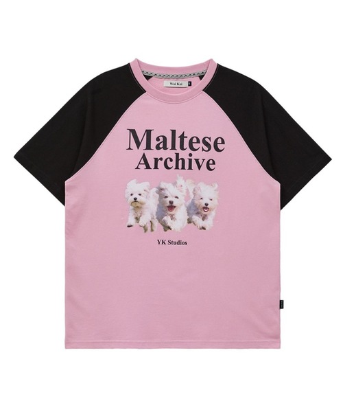 【UNISEX】Wai Kei／マルチーズラグランT（Tシャツ/カットソー）｜WaiKei（ワイケイ）