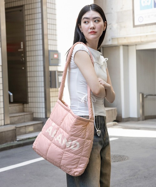 ALAND（エーランド）の「【UNISEX】ALAND／キルティングショルダー（ショルダーバッグ・レディース・ピンク/ライトグリーン/ベージュ・FREE）」の22枚目の写真