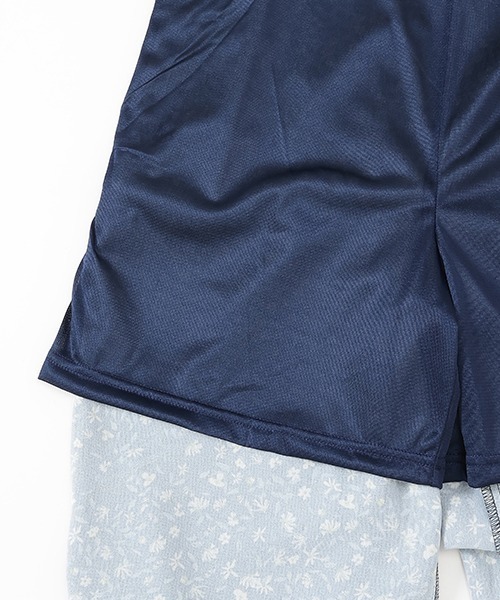 pom ponette junior（ポンポネットジュニア）の「【AMI】フラワーキャットサロペット（サロペット/オーバーオール・キッズ・ネイビー/ブラック・M/L）」の11枚目の写真