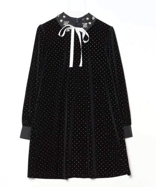 セール/ブランド古着】ドット柄長袖ワンピース（ワンピース）｜Sister  