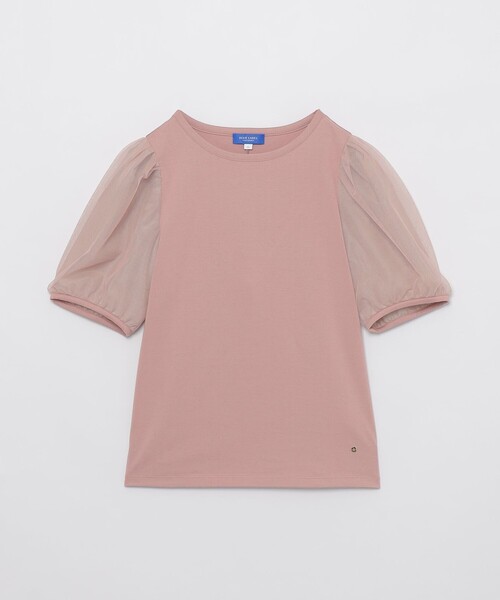 BLUE LABEL CRESTBRIDGE(ブルーレーベルクレストブリッジ)の「【一部店舗限定】コットンスムースジャージートップス(Tシャツ/カットソー・レディース・ダークネイビー/ピンク系その他3/オフホワイト/ブラック・38)」の16枚目の写真