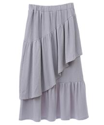 earth music&ecology（アースミュージックアンドエコロジー）の「カットティアードスカート（スカート・レディース）」