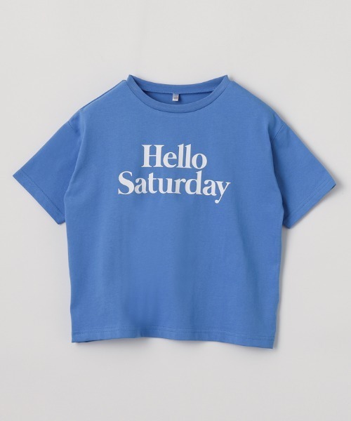 coca（coca）（コカ）の「【WEB限定セール】キッズ ロゴプリントTシャツ（Tシャツ/カットソー・キッズ・ブルー/チャコール/イエロー/ホワイト・120/130/140/150）」の19枚目の写真