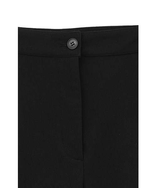 CLANE（クラネ）の「RIB STRIPE BIKER SHORTS（その他パンツ・レディース・ブラック/アイボリー・1/2）」の10枚目の写真