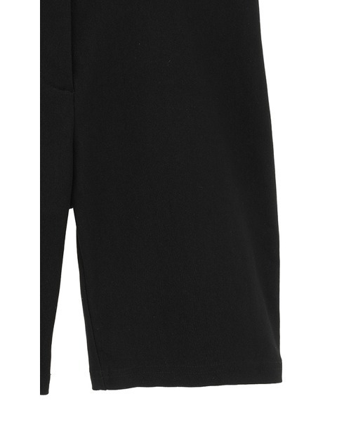 CLANE（クラネ）の「RIB STRIPE BIKER SHORTS（その他パンツ・レディース・ブラック/アイボリー・1/2）」の12枚目の写真