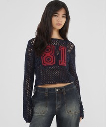 Guess | GUESS Originals Crochet Ls Crew ニット(ニット/セーター)