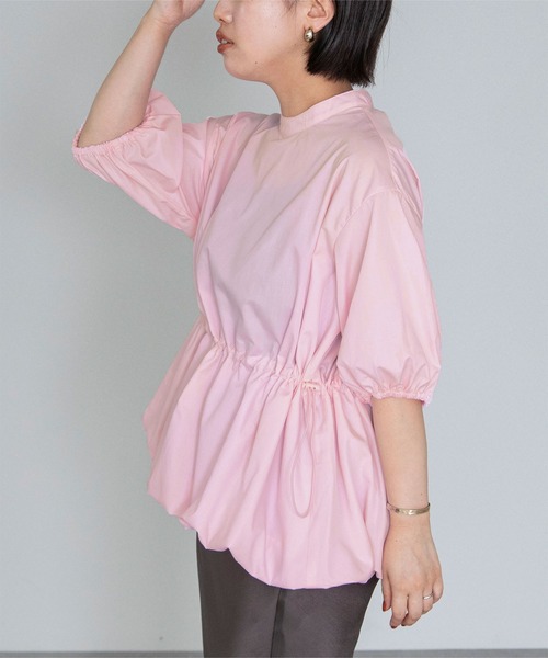 UR'S（ユアーズ）の「裾バルーンデザインブラウス（シャツ/ブラウス