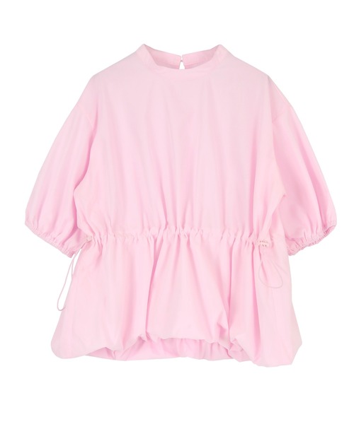 s 2023 yori ヨリ ヘルムバルーンブラウス ピンクゆったり yori