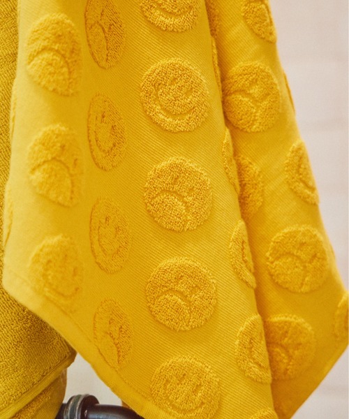 【SLOW TIDE/スロータイド】SAD HAPPY BATH TOWEL/タオル（タオル）｜SLOW TIDE（スロータイド）