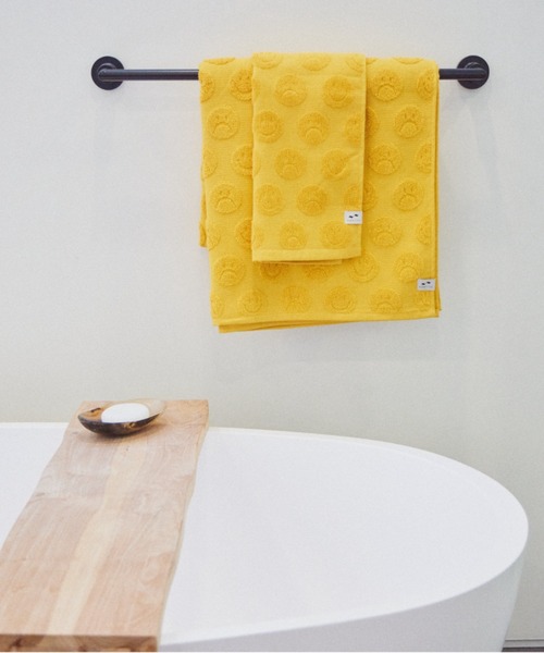 【SLOW TIDE/スロータイド】SAD HAPPY BATH TOWEL/タオル（タオル）｜SLOW TIDE（スロータイド）