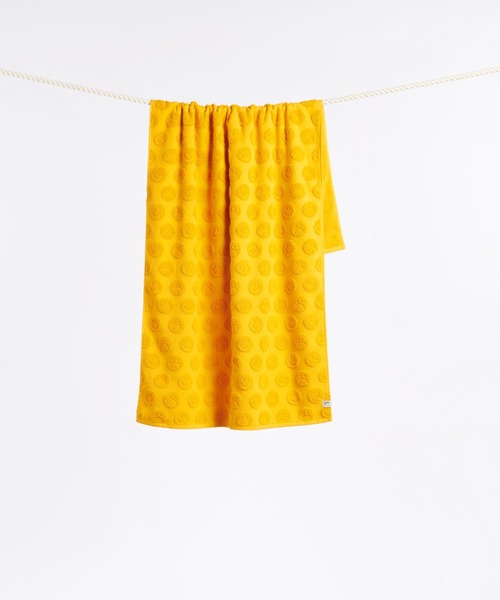 【SLOW TIDE/スロータイド】SAD HAPPY BATH TOWEL/タオル（タオル）｜SLOW TIDE（スロータイド）