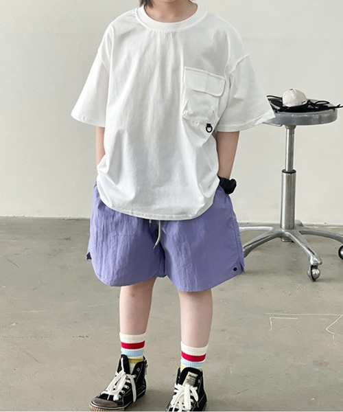 PEANUTS BOY(ピーナッツボーイ)の「【PEANUTS BOY】カラビナTシャツ(Tシャツ/カットソー・レディース・ホワイト/ブラウン・SMALL)」の10枚目の写真