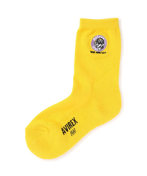 AVIREX（アヴィレックス）の「TOM CAT NEWYORK SOCKS/トムキャット ニューヨークソックス（ソックス/靴下・レディース・ホワイト/ブラック・F）」の5枚目の写真