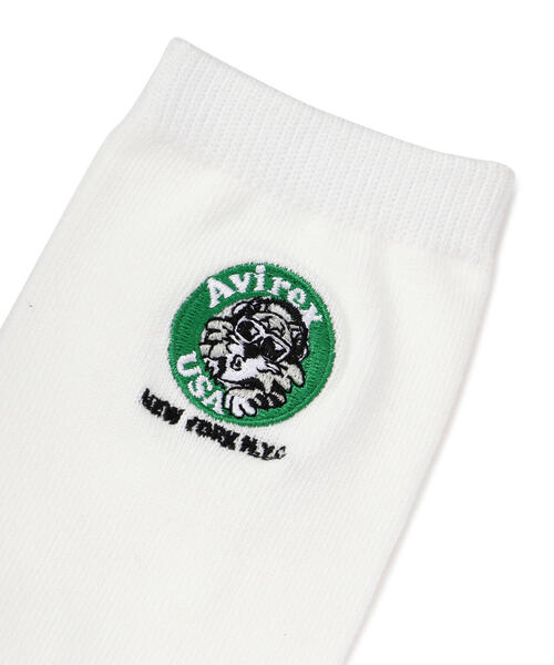 AVIREX（アヴィレックス）の「TOM CAT NEWYORK SOCKS/トムキャット ニューヨークソックス（ソックス/靴下・レディース・ホワイト/ブラック・F）」の13枚目の写真
