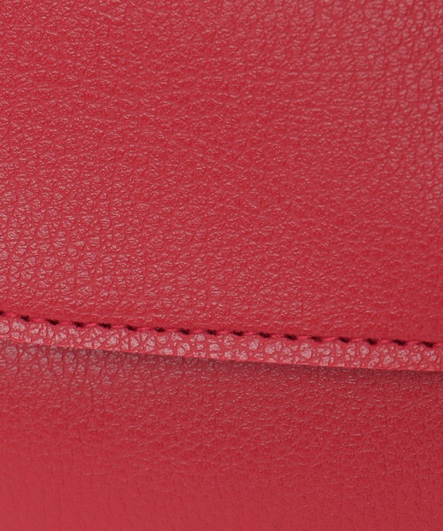 notch.（ノッチ）の「カブセミニショルダーバッグ（ショルダーバッグ・レディース・シルバー系/ブラック/レッド/オフホワイト・ONESIZE）」の7枚目の写真