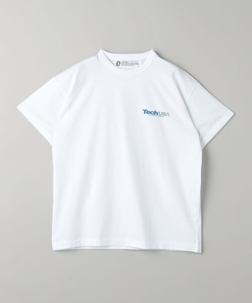 新品Ophrys ホワイト Tシャツ セール】＜Ophrys＞Tech USA Tシャツ（Tシャツ/カットソー