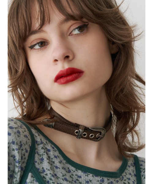 jouetie（ジュエティ）の「ウエスタンベルトチョーカー（チョーカー・レディース・ブラウン/ブラック・FREE）」の10枚目の写真