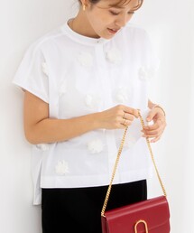 NOLLEY’S | フラワーモチーフブラウス(シャツ/ブラウス)