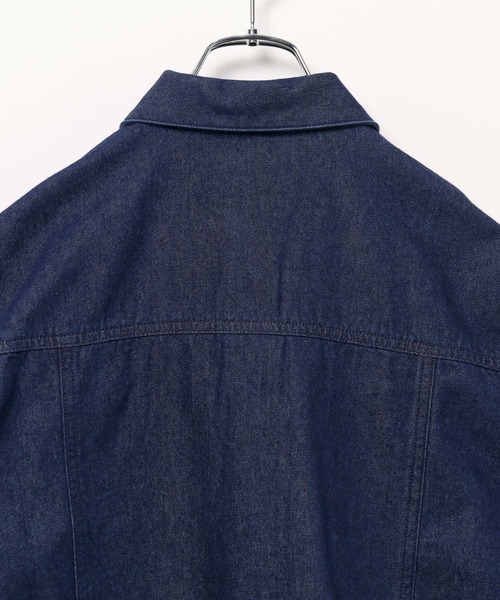 GLOBAL WORK(グローバルワーク)の「ショートデニムGジャン/115807(デニムジャケット・キッズ・ブラック/ネイビー・130cm/140cm/150cm/160cm)」の11枚目の写真