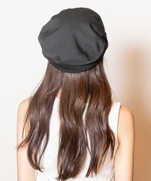 牛革　レザー ベレー帽　ブラック　CA4LA BIG B6(ONESIZE BLACK): ベレー｜帽子通販｜CA4LA（カシラ）公式
