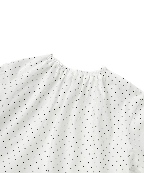 n.o.u.s(ノウズ)の「n.o.u.s スカラップ衿長袖Tシャツ(Tシャツ/カットソー・キッズ・オフホワイト/チャコールグレー・110cm/100cm/90cm/80cm/140cm/130cm/120cm)」の14枚目の写真