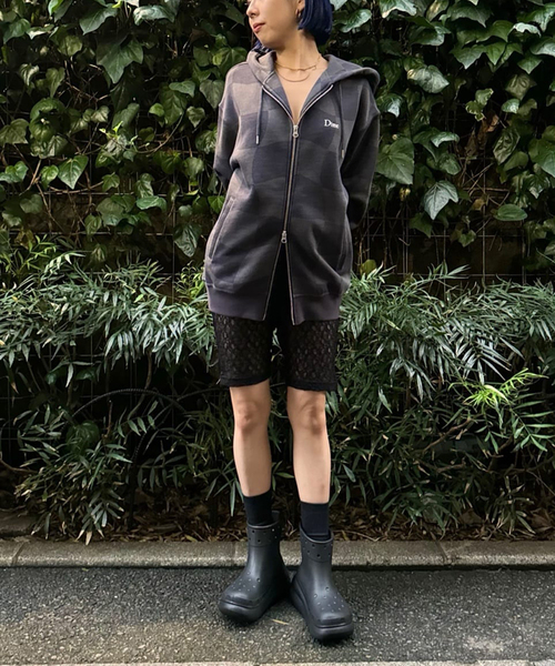 Oriens JOURNAL STANDARD(オリエンス ジャーナルスタンダード)の「ストレッチレースバイカーパンツ(その他パンツ・レディース・ブラック/アイボリー/ブルー・FREE)」の6枚目の写真