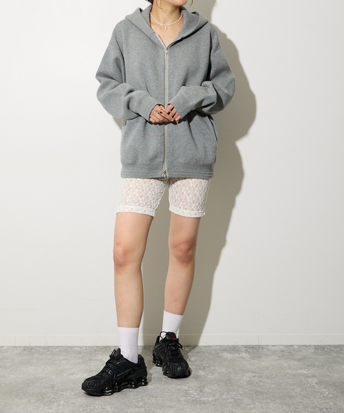 Oriens JOURNAL STANDARD(オリエンス ジャーナルスタンダード)の「ストレッチレースバイカーパンツ(その他パンツ・レディース・ブラック/アイボリー/ブルー・FREE)」の17枚目の写真