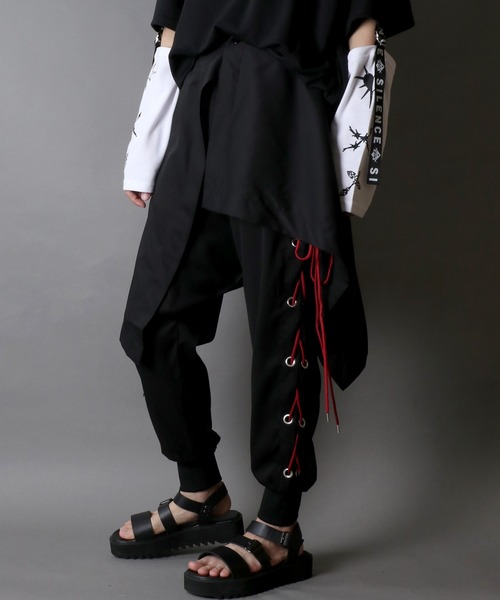 パンツ 00s L.G.B. sarouel pants japanese label 00s L.G.B. leather sarouel pants サルエルパンツ（00s archive