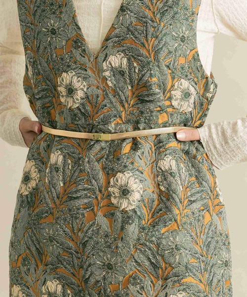 KBF(ケイビーエフ)の「スプリングメタルベルト(ベルト・レディース・ゴールド/シルバー・ONE)」の10枚目の写真