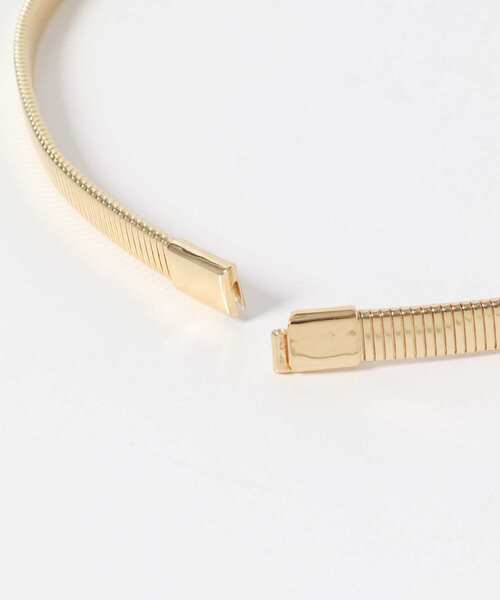 KBF(ケイビーエフ)の「スプリングメタルベルト(ベルト・レディース・ゴールド/シルバー・ONE)」の12枚目の写真