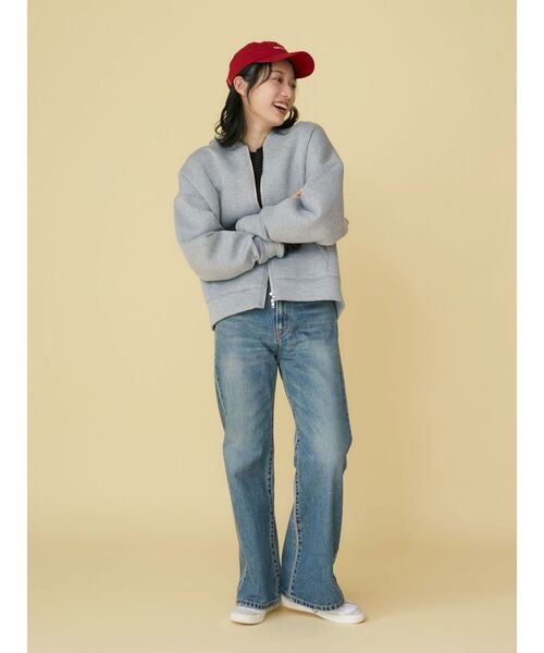 Ungrid（アングリッド）の「エンブロイダリーロゴキャップ（キャップ・レディース・オフホワイト/レッド/ネイビー/パープル・FREE）」の14枚目の写真