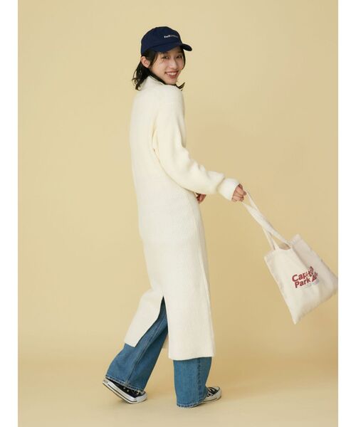 Ungrid（アングリッド）の「エンブロイダリーロゴキャップ（キャップ・レディース・オフホワイト/レッド/ネイビー/パープル・FREE）」の15枚目の写真