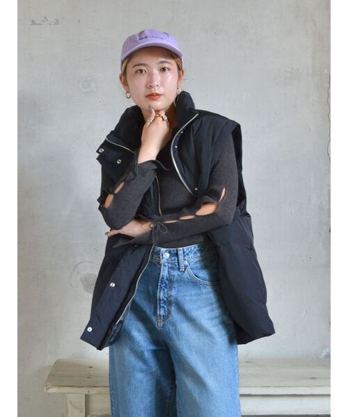 Ungrid（アングリッド）の「エンブロイダリーロゴキャップ（キャップ・レディース・オフホワイト/レッド/ネイビー/パープル・FREE）」の17枚目の写真