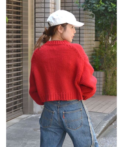 Ungrid（アングリッド）の「エンブロイダリーロゴキャップ（キャップ・レディース・オフホワイト/レッド/ネイビー/パープル・FREE）」の21枚目の写真