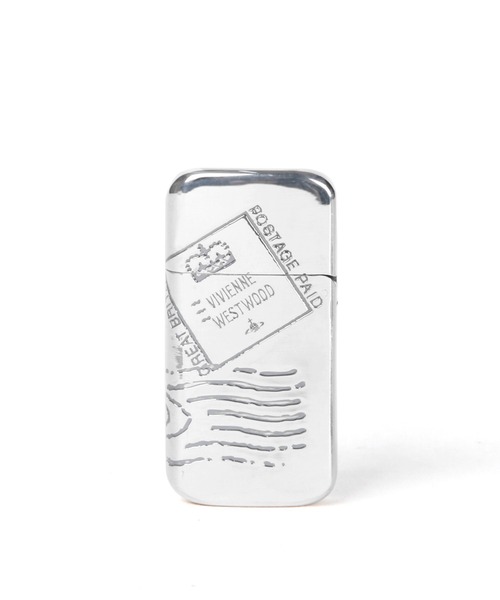 Vivienne Westwood ACCESSORIES（ヴィヴィアンウエストウッドアクセサリー）の「スタンプ オイルライター【859931 5311ER】（アッシュトレイ/ライター・メンズ・シルバー・FREE）」の2枚目の写真