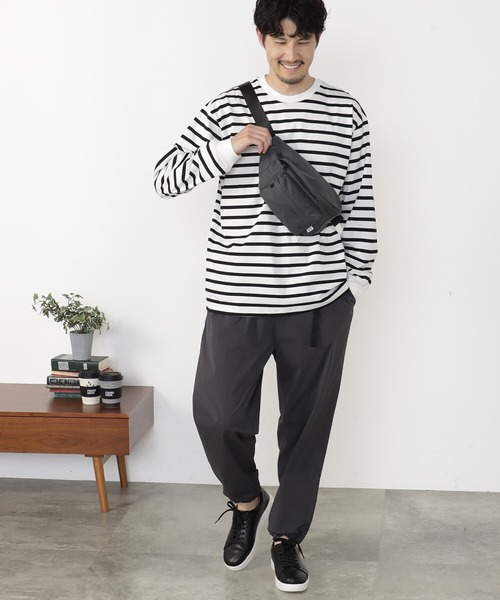 FOUND GOOD（ファウンドグッド）の「ウエストBAG（ボディバッグ/ウエストポーチ・メンズ・グリーン/グレー系/ブラック・FREE）」の7枚目の写真