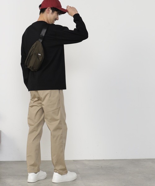 FOUND GOOD（ファウンドグッド）の「ウエストBAG（ボディバッグ/ウエストポーチ・メンズ・グリーン/グレー系/ブラック・FREE）」の8枚目の写真